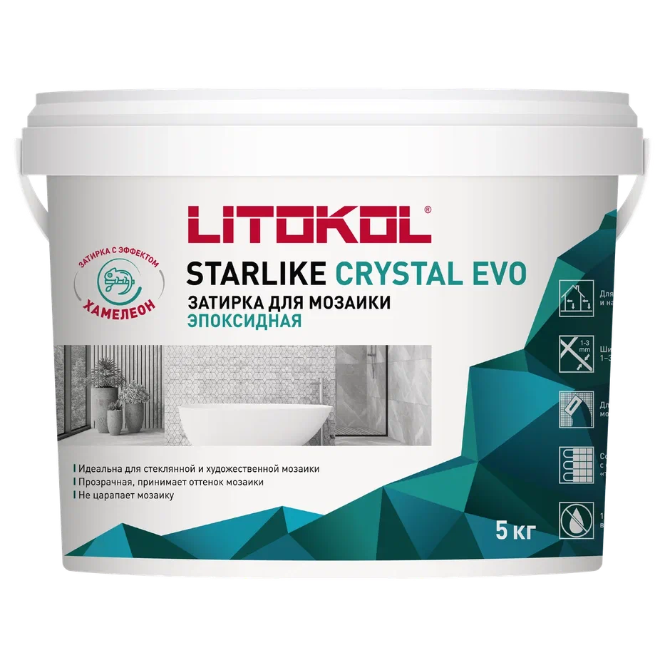 Купить STARLIKE EVO S.700 CRYSTAL затир.смесь (5kg bucket) в Москве