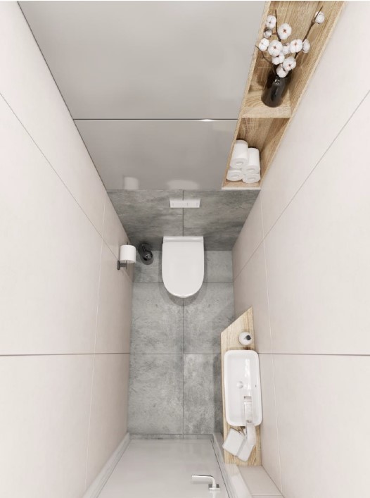 Estima. Проект Ванная комната+санузел #240906