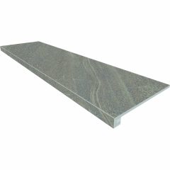 Купить Комплект (Ступень GB02 (33x120x9) непол. (прямоугол. бортик) без насечек + Подступенок (14,5x120x9)) в Москве