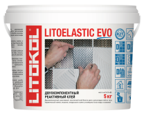 LitoElastic EVO белый-двухкомпонентный клей 5kg bucket
