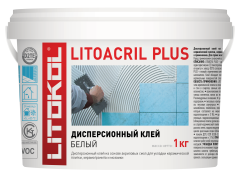 Купить LITOACRIL PLUS - пастообразный клей 1,0 kg bucket в Москве #2