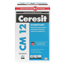 Ceresit CM12/25кг Плиточный клей для напольного керамогранита, РФ