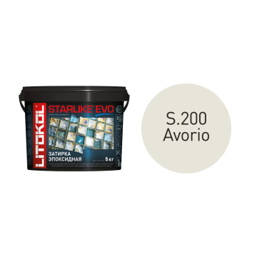 Купить STARLIKE EVO S.200 AVORIO затир.смесь (5kg bucket) в Белгороде-2