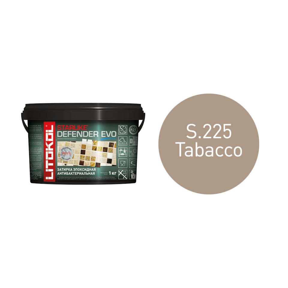 Купить STARLIKE Defender EVO S.225 TABACCO антибакт.затир.смесь 1kg bucket в Москве