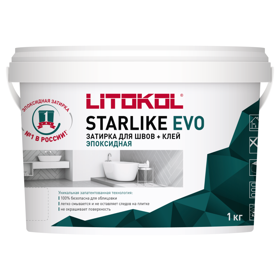 Купить STARLIKE EVO S.200 AVORIO затир.смесь (1kg bucket) в Москве