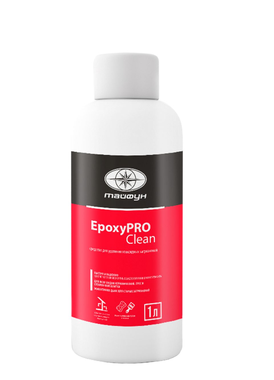 Купить Средство для удаления эпоксидных загрязнений "Тайфун "EpoxyPRO Clean", бут. 1л (Италия) в Москве