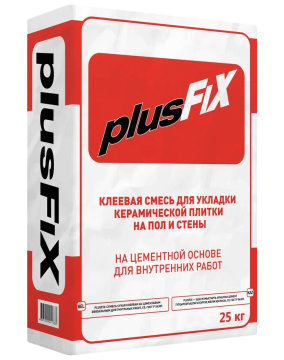 Купить PlusFix - клеевая смесь 25kg bag в Новосибирске-1