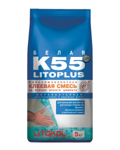 Купить LitoPlus K55-клеевая смесь 5kg Al.bag в Москве #2