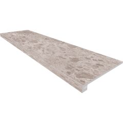 Купить Комплект (Ступень GR02 (33x120x9) непол. (прямоугол. бортик) без насечек + Подступенок (14,5x120x9)) в Москве