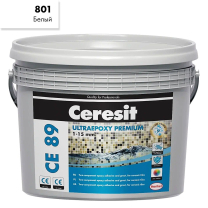 Эпоксидная затирка Ceresit CE89 2,5kg White 801
