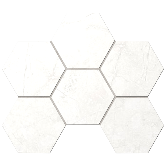 Мозаика MA00 Hexagon 25x28,5 непол.(10 мм)