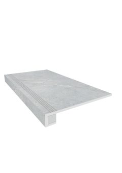 Купить Комплект (Ступень KA01 (33x120) непол. (прямоугол. бортик) с насечками + Подступенок (14,5x120)) в Москве