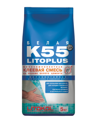 LitoPlus K55-клеевая смесь 5kg Al.bag