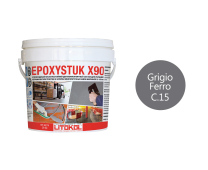 EPOXYSTUK X90 C.15 GRIGIO FERRO  5kg bucket