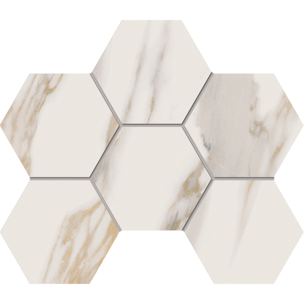 Купить Мозаика RM01 Hexagon 25x28,5 непол. в Ростове-на-Дону-1