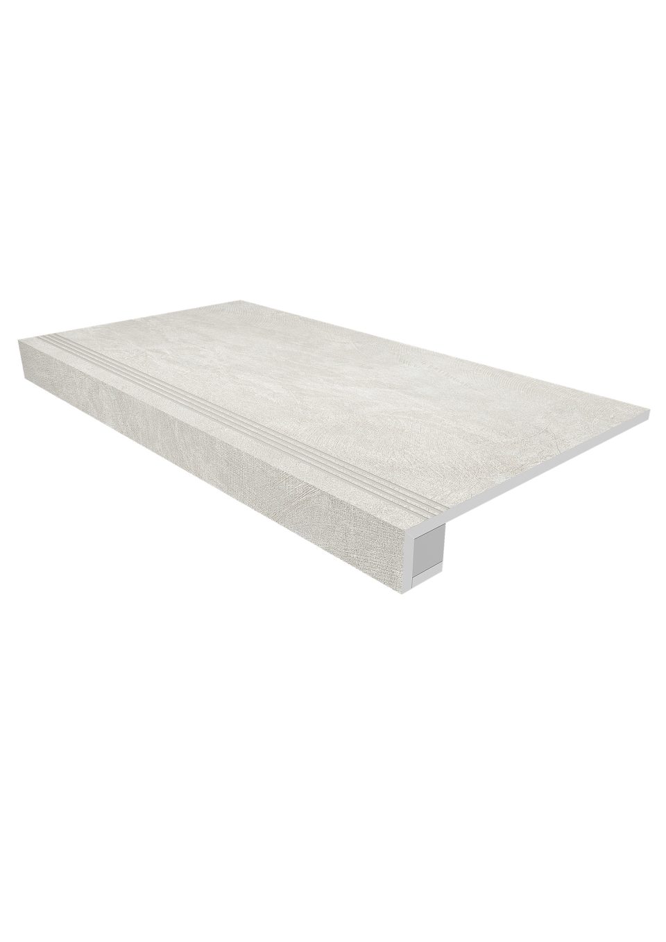 Купить Комплект (Ступень SR00 (33x120) непол. (прямоугол. бортик) с насечками + Подступенок (14,5x120)) в Москве