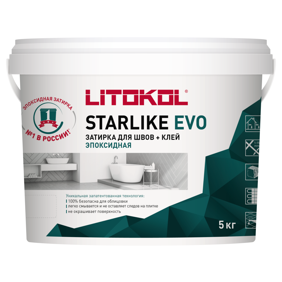 Купить STARLIKE EVO S.205 TRAVERTINO затир.смесь (5kg bucket) в Москве