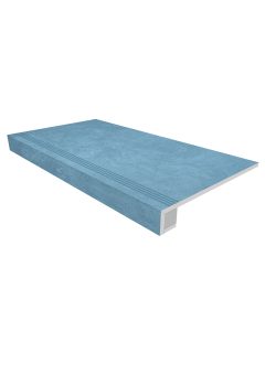Купить Комплект (Ступень SR03 (33x120) непол. (прямоугол. бортик) с насечками + Подступенок (14,5x120)) в Москве