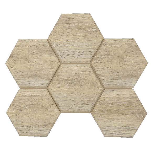 Мозаика SI01 Hexagon 25x28,5x10 непол.