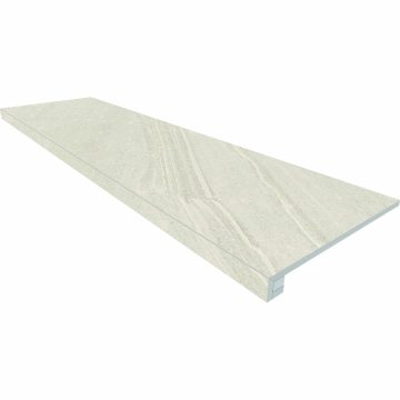 Купить Комплект (Ступень GB01 (33x120x9) непол. (прямоугол. бортик) без насечек + Подступенок (14,5x120x9)) в Москве