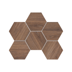 Купить Мозаика SI02 Гексагон 25x28,5x10 непол. в Москве