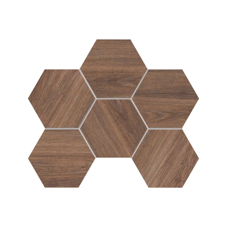 Купить Мозаика SI02 Гексагон 25x28,5x10 непол. в Москве