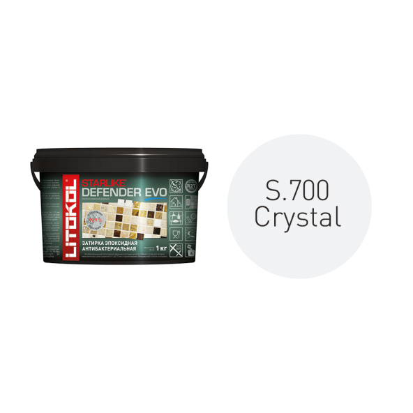 Купить STARLIKE Defender EVO S.700 CRYSTAL эпоксидный состав 2,0 kg bucket в Самаре-1