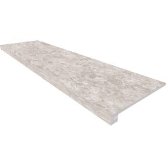 Купить Комплект (Ступень GR01 (33x120x9) непол. (прямоугол. бортик) без насечек + Подступенок (14,5x120x9)) в Москве