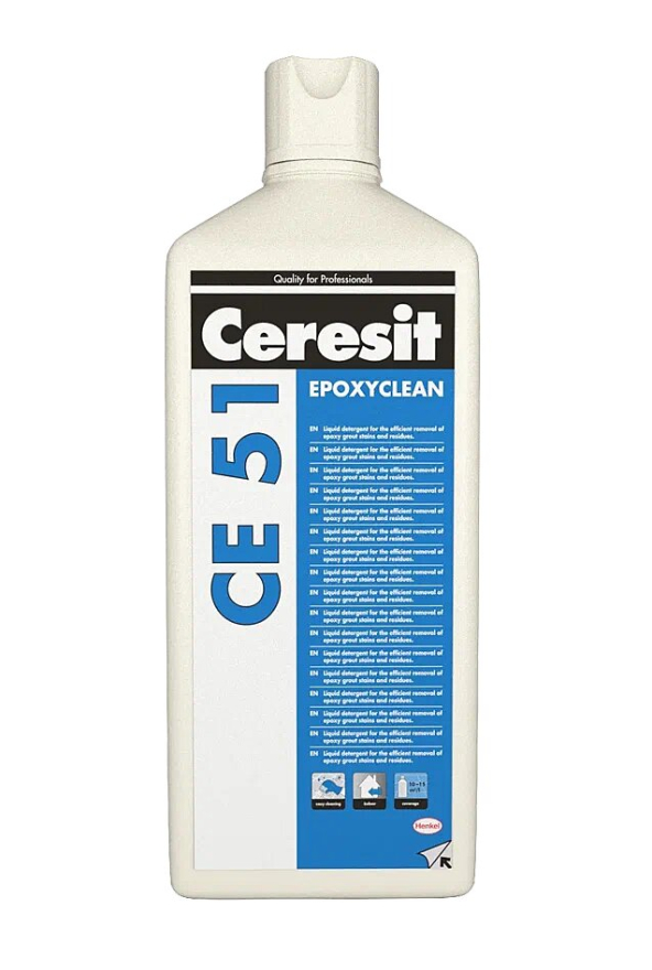 Купить Очиститель эпоксидной затирки Ceresit CE 51 1l EpoxyClean в Новосибирске-1
