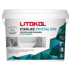Купить STARLIKE EVO S.700 CRYSTAL затир.смесь (5kg bucket) в Москве