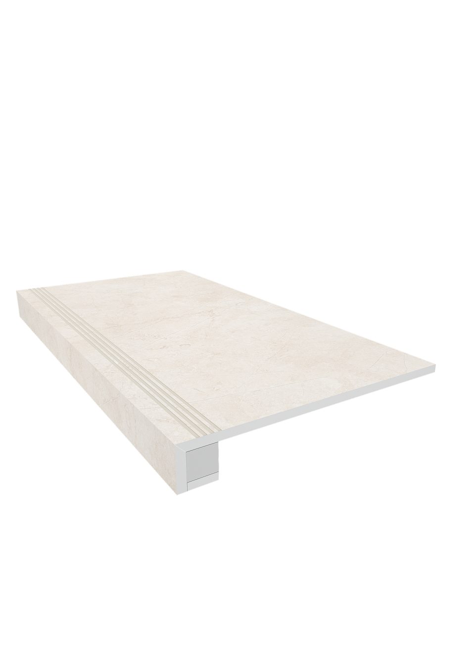 Купить Комплект (Ступень MA00 (33x120) непол. (прямоугол. бортик) с насечками + Подступенок (14,5x120)) в Москве