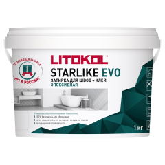 Купить STARLIKE EVO S.115 GRIGIO SETA затир.смесь (1kg bucket) в Москве
