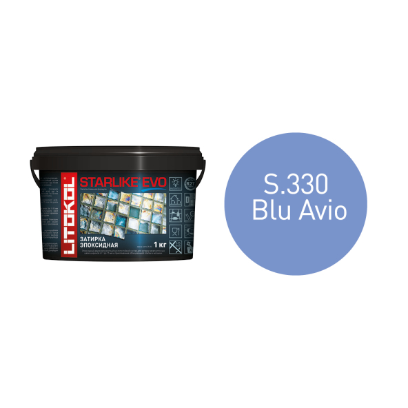 Купить STARLIKE EVO S.330 BLU AVIO затир.смесь (1kg bucket) в Новосибирске-1