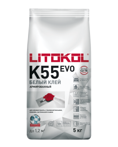 Купить LitoPlus K55-клеевая смесь 5kg Al.bag в Москве