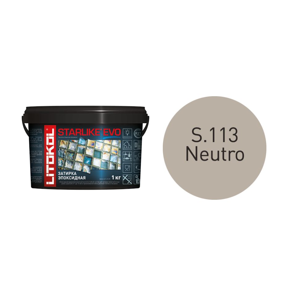 Купить STARLIKE EVO S.113 NEUTRO затир.смесь (1kg bucket) в Москве