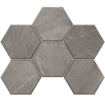 Купить Мозаика GB02 Гексагон 25x28,5x9 непол. в Москве