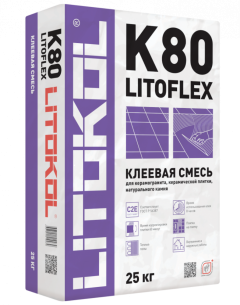 Купить LitoFlex K80-клеевая смесь (25kg bag) в Москве #2