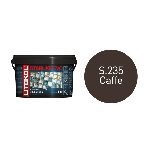 Купить STARLIKE EVO S.235 CAFFE затир.смесь (1kg bucket) в Новосибирске-1