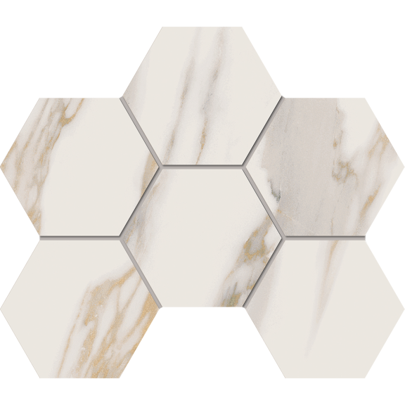 Мозаика RM01 Hexagon 25x28,5 непол.