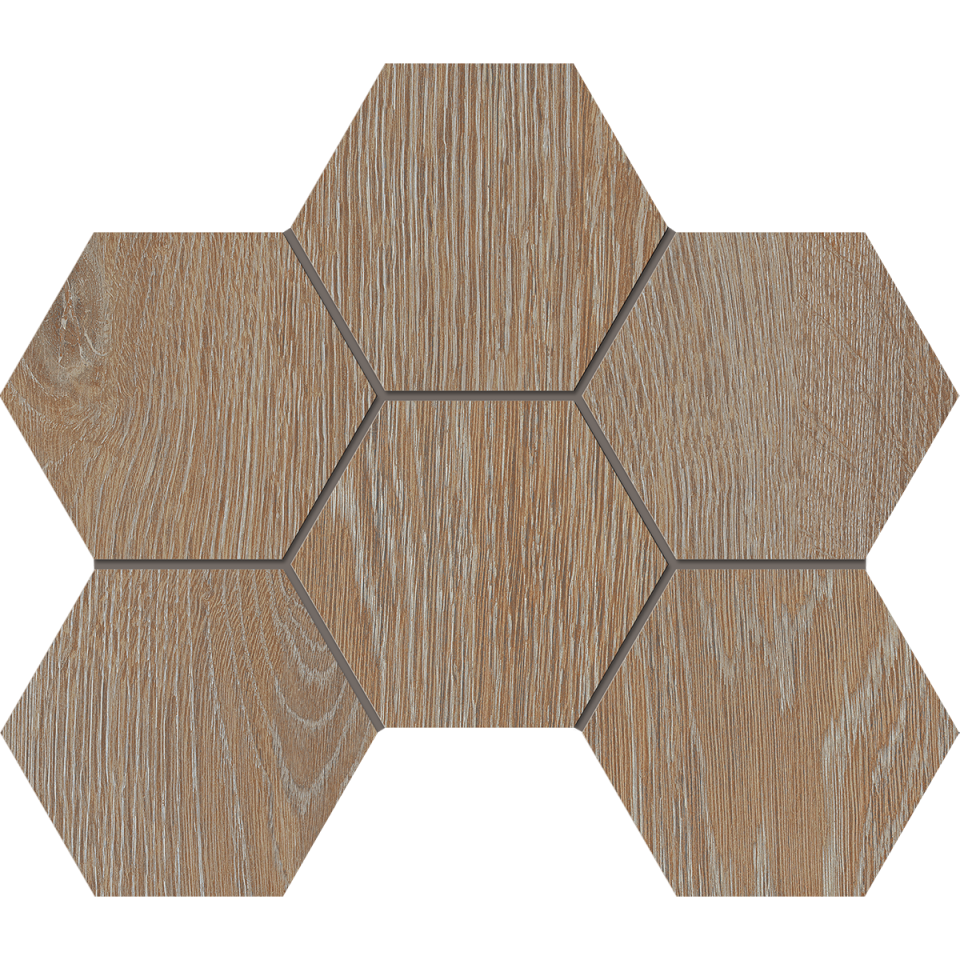 Купить Мозаика KW01 Гексагон 25x28,5 структур. в Москве
