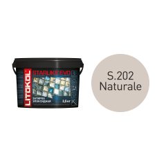 Купить STARLIKE EVO S.202 NATURALE затир.смесь (2,5kg bucket) в Москве #2