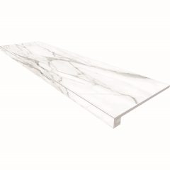 Купить Комплект (Ступень SM02 (33x120x9) непол. (прямоугол. бортик) без насечек + Подступенок (14,5x120x9)) в Москве