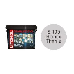 Купить STARLIKE EVO S.105 BIANCO TITANIO затир.смесь (5kg bucket) в Москве #2