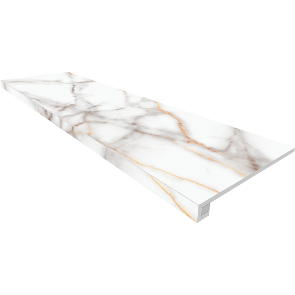 Купить Комплект (Ступень SM03 (33x120) непол. (прямоугол. бортик) без насечек + Подступенок (14,5x120)) в Новосибирске-1