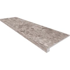 Купить Комплект (Ступень GR03 (33x120x9) непол. (прямоугол. бортик) без насечек + Подступенок (14,5x120x9)) в Москве