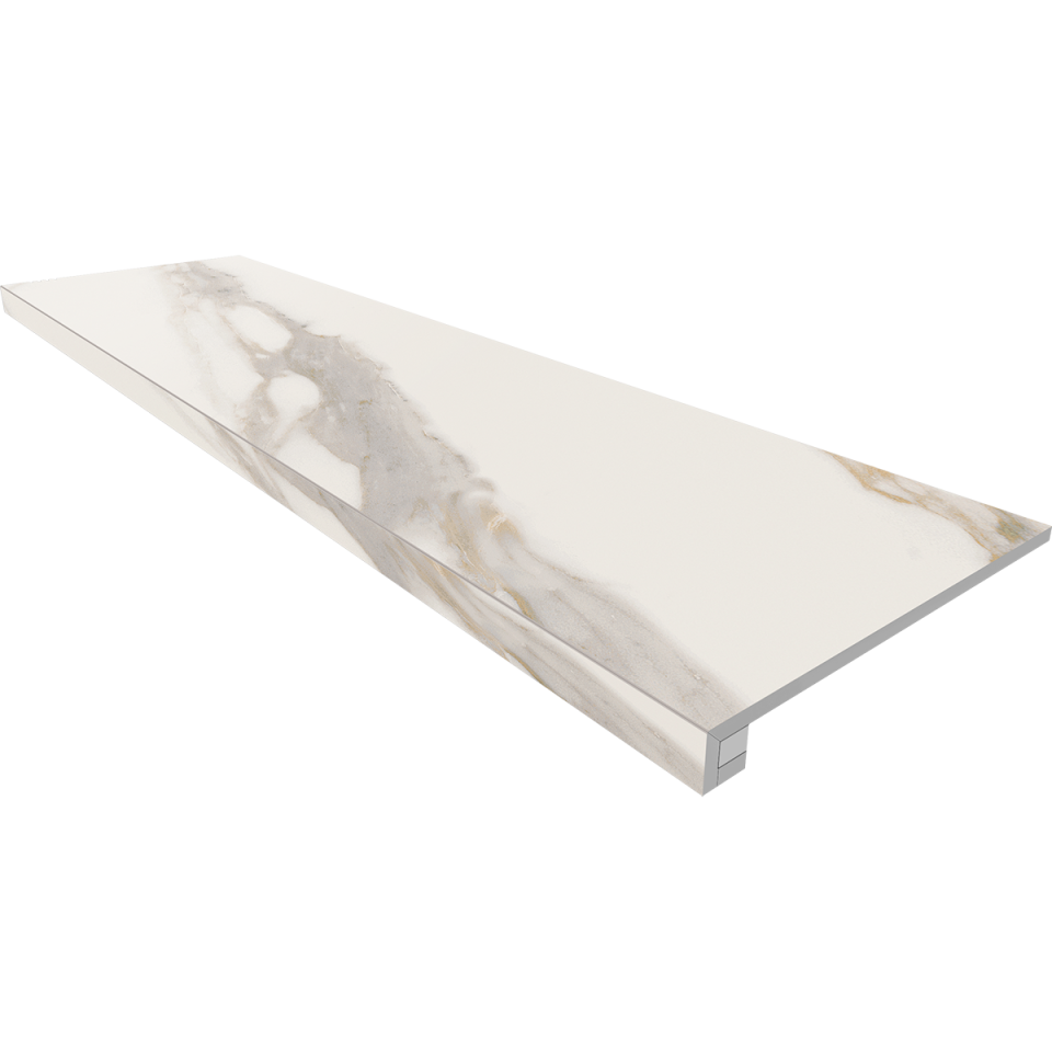 Купить Комплект (Ступень RM01 (33x120) непол. (прямоугол. бортик) без насечек + Подступенок (14,5x120)) в Москве