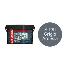 Купить STARLIKE EVO S.130 GRIGIO ARDESIA затир.смесь (1kg bucket) в Москве #2