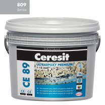 Эпоксидная затирка Ceresit CE89 2,5kg C.Gray 809