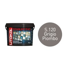 Купить STARLIKE EVO S.120 GRIGIO PIOMBO затир.смесь (5kg bucket) в Москве #2