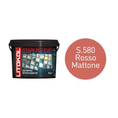 Купить STARLIKE EVO S.580 ROSSO MATTONE затир.смесь (5kg bucket) в Москве